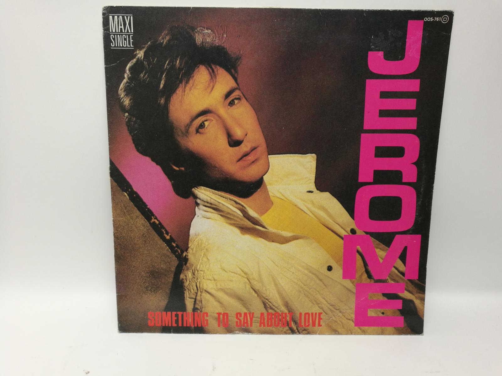 Vinilo Jerome Something to say about love 12"