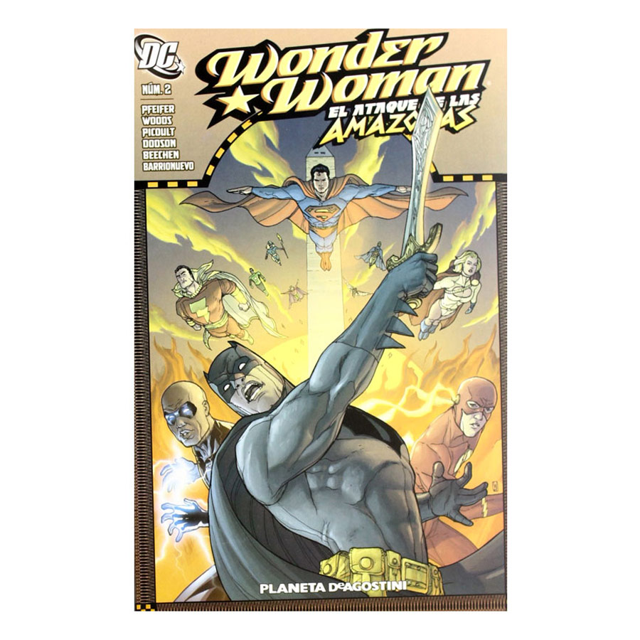 Comic Wonder Woman El Ataque en las Amazonas Planeta 02