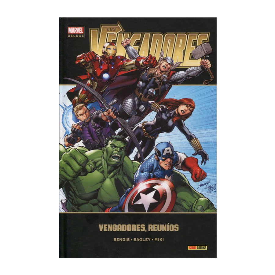 Comic Marvel Deluxe Los Vengadores Panini 06