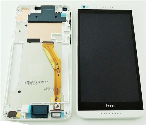 Display Completo con Marco HTC 816 Blanca