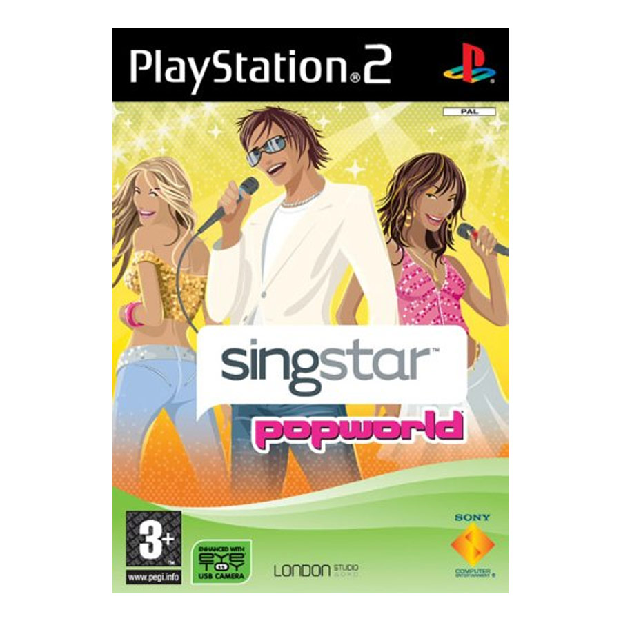 Sing Star Pop World PS2 (UK)