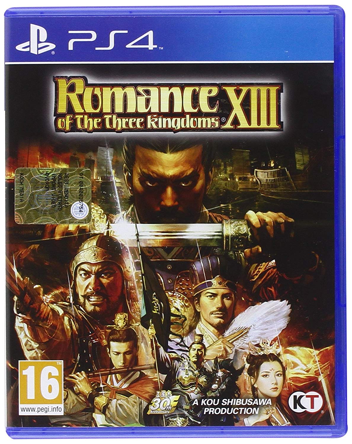 Romance Of The Three Kingdoms XIII PS4 (SP)