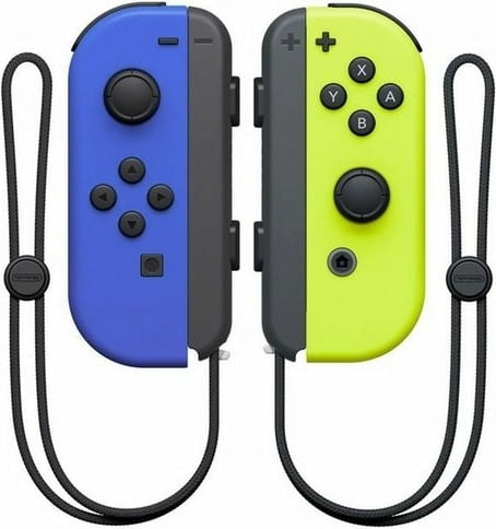 Mando Joy-Con Set Izqda/Derecha Azul/Amarillo Neon Nintendo Switch
