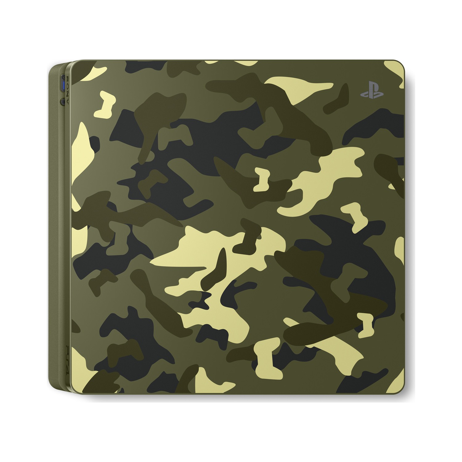 PS4 Slim Camuflaje Verde Ed. Call Of Duty WW2 1TB (Sin Mando)