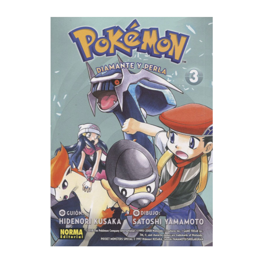 Manga Pokemon Diamante y Perla Norma 03