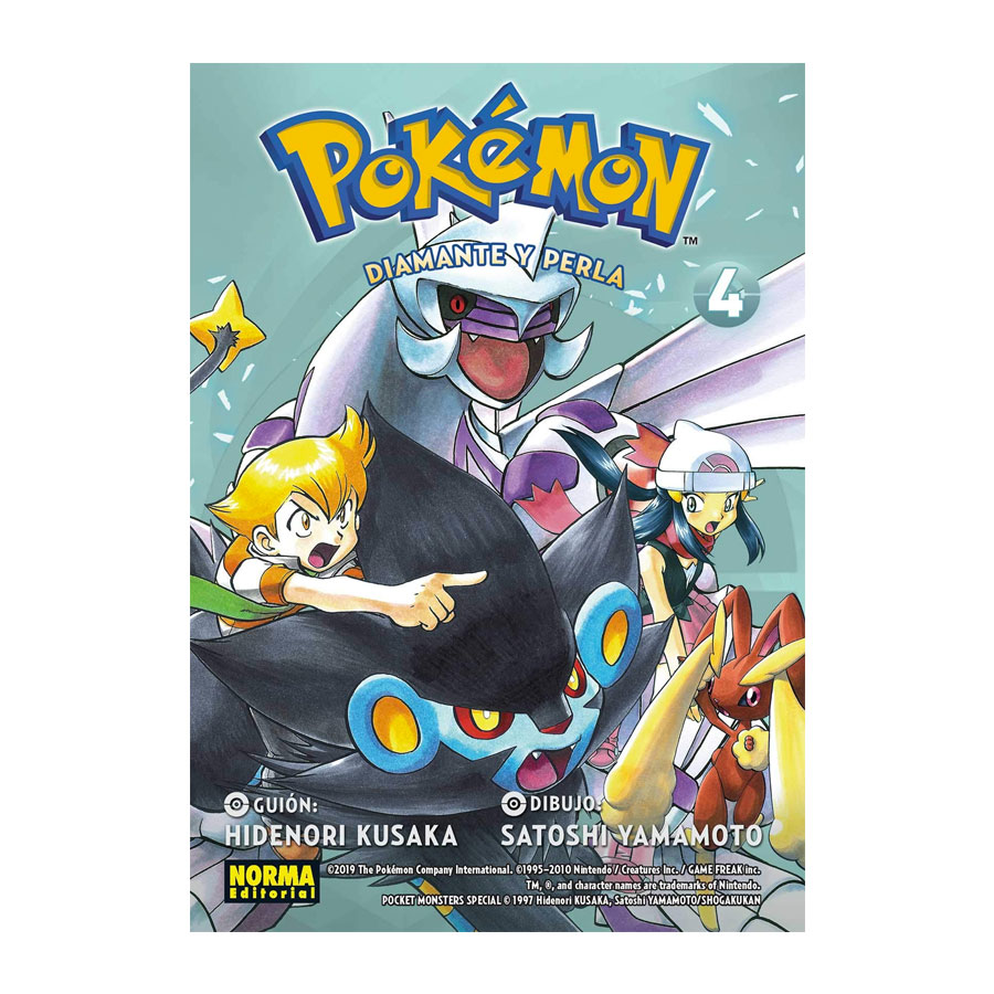 Manga Pokemon Diamante y Perla Norma 04