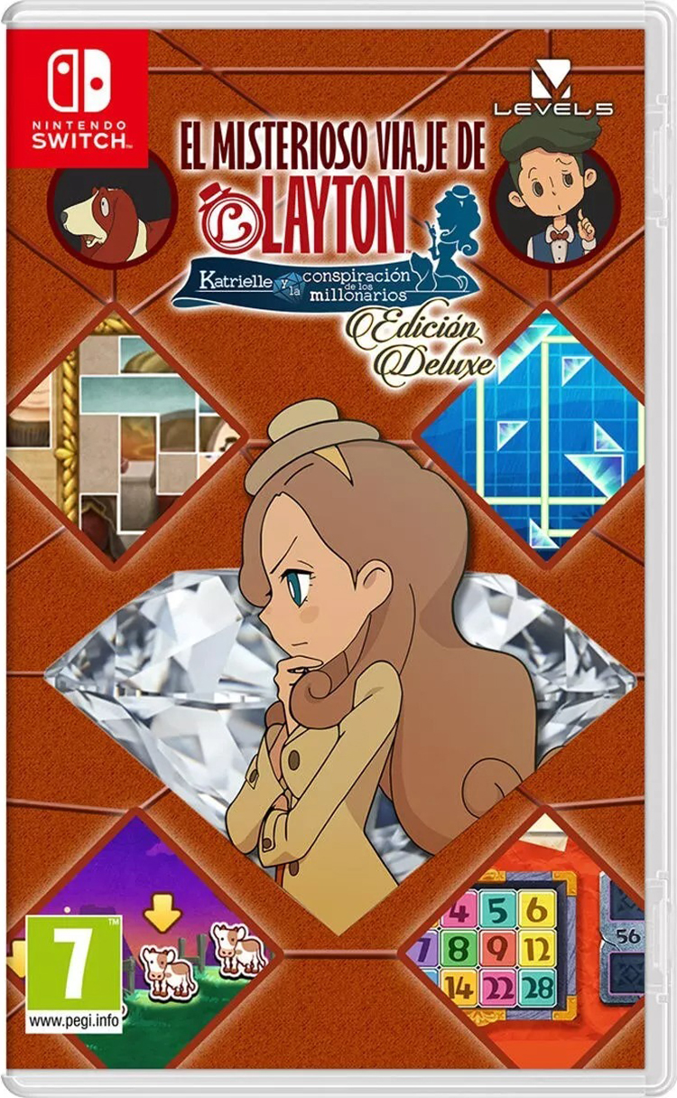 El Misterioso Viaje de Layton Edicion Deluxe Switch (SP)