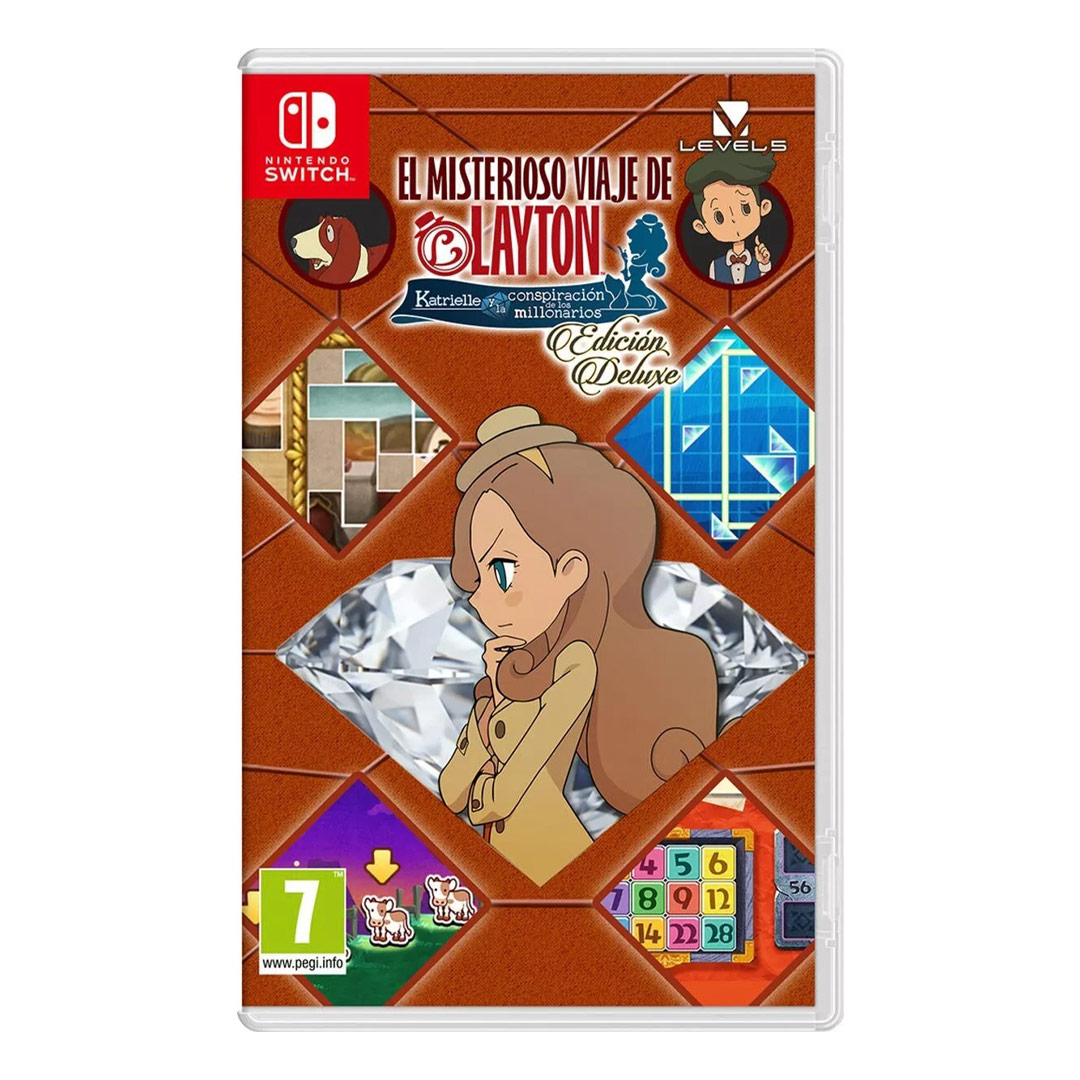 El Misterioso Viaje de Layton Edicion Deluxe Switch (SP)