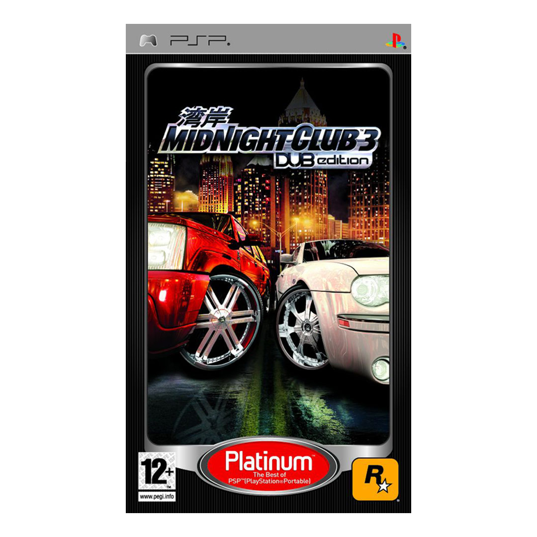 Midnight Club 3 Dub Edition Platinum PSP (UK)
