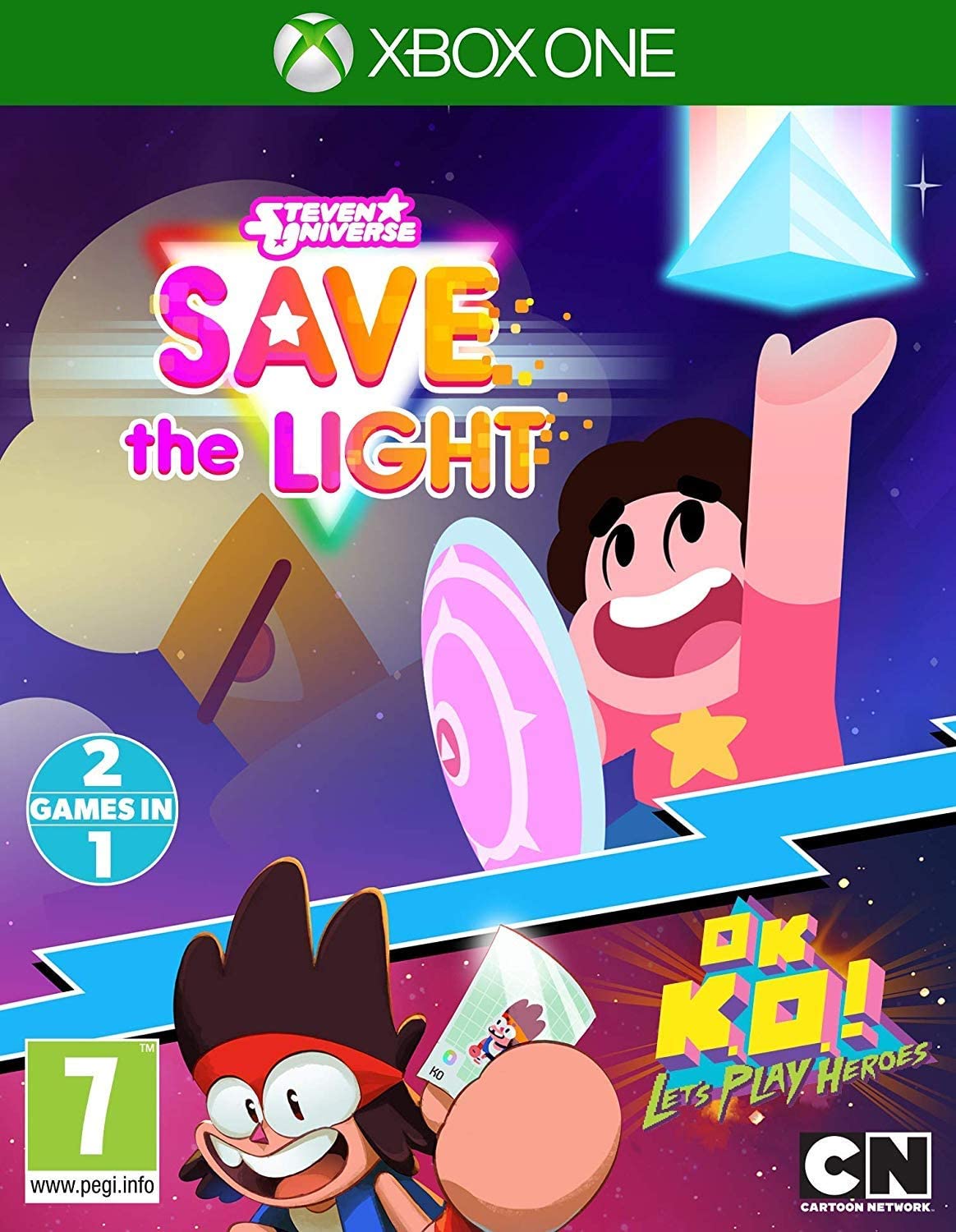 Steven Universe: Salva La Luz & OK K.O. Quiero Ser Un Heroe Xbox One (SP)
