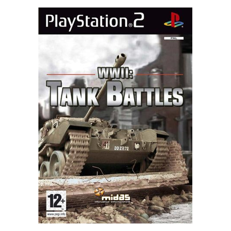 WWII: Tank Battles PS2 (SP)