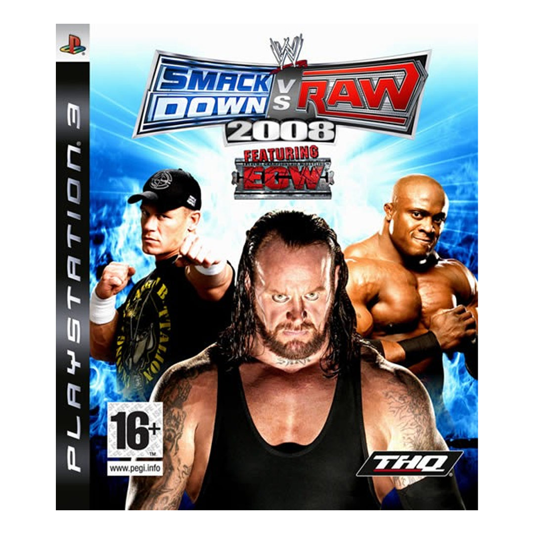 WWE SmackDown vs Raw 2008 PS3 (SP)
