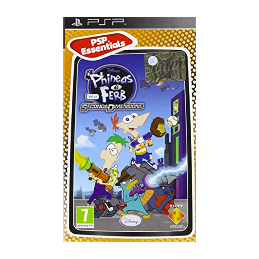 Phineas y Ferb a traves de la 2ª Dimension Essentials PSP (SP)