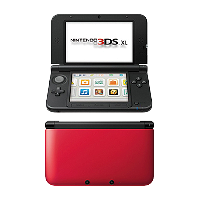 Nintendo 3DS XL Negra y Rojo