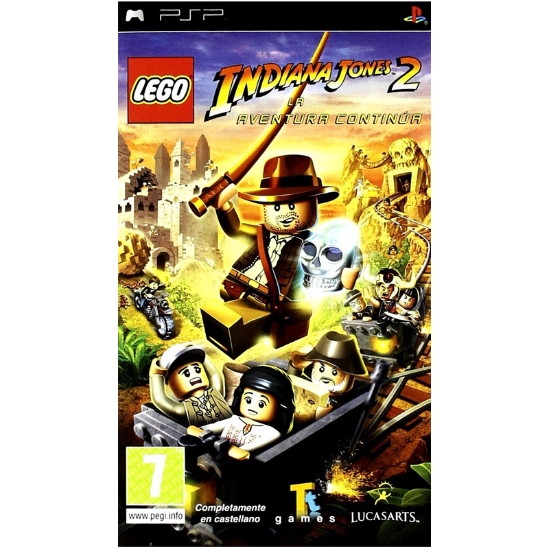 Lego Indiana Jones 2: La Aventura Continua PSP (SP)