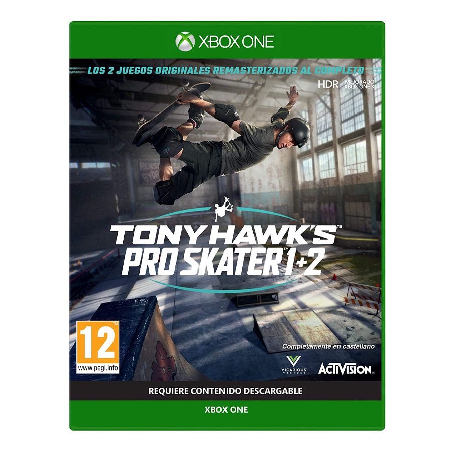 Tony Hawk's Pro Skater 1 y 2 Xbox One (SP)