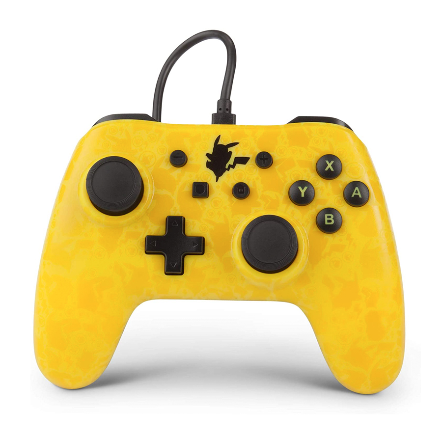 Mando con Cable Power A Pikachu Switch