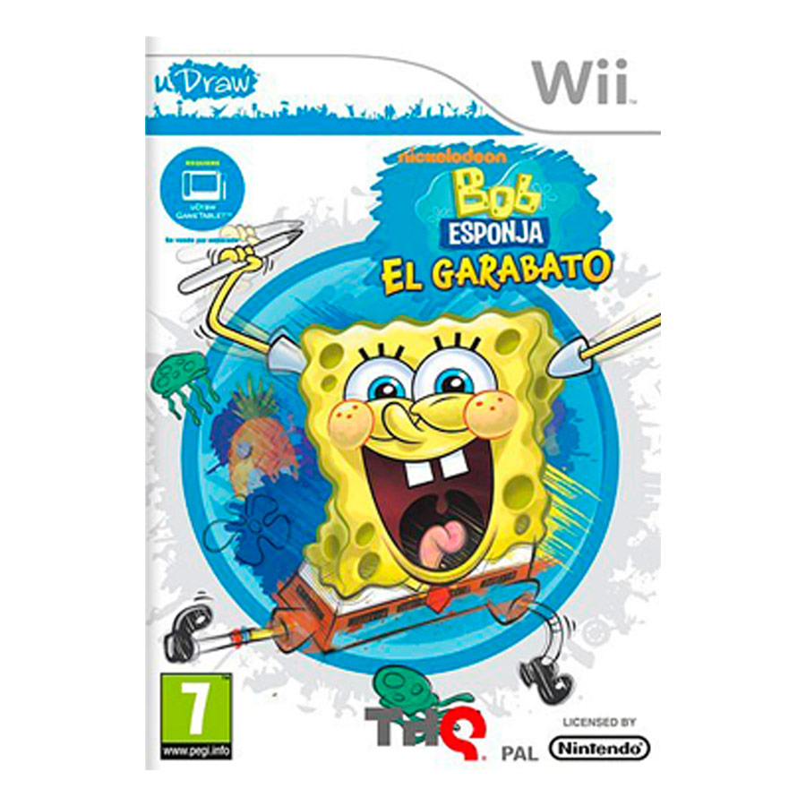 Bob Esponja El garabato Wii (SP)