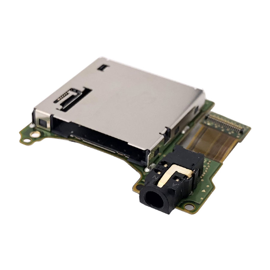 Placa Auxiliar con Slot y Conector de Audio Jack 1.0 Switch