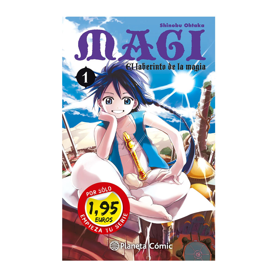Manga Magi el Laberinto de la Magia PROMO Planeta 01