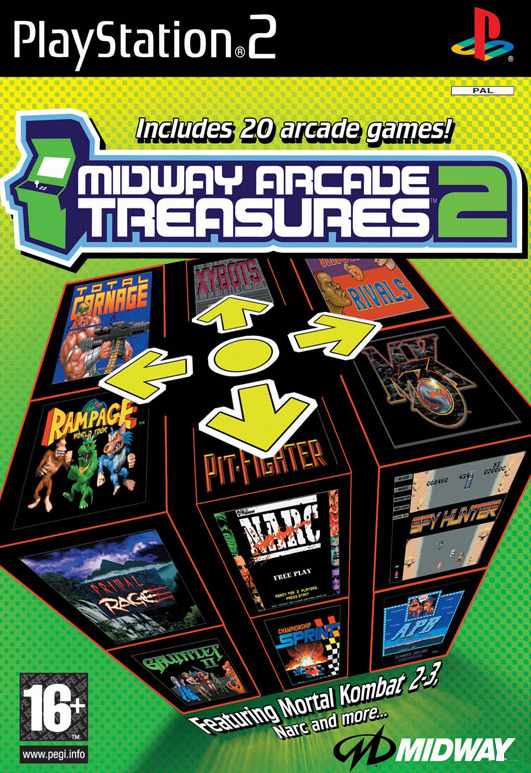 Midway Arcade Treasures 2 PS2 (UK)
