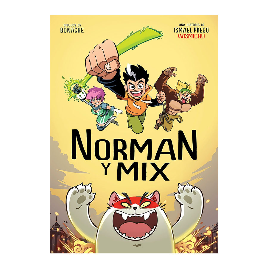Comic Norman y Mix Wismichu Montena