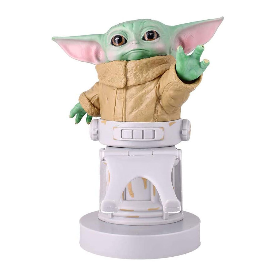 Soporte Mando / Movil Star Wars Mandalorian Baby Yoda Cable Guy