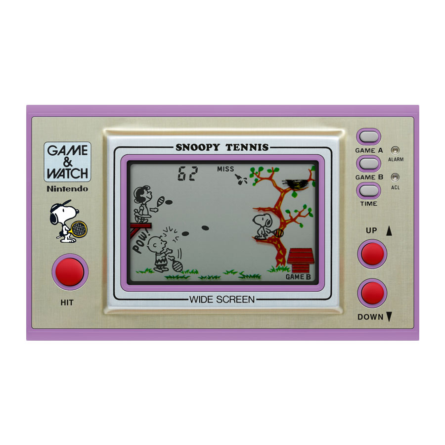 Nintendo Game & Watch Snoopy Tennis