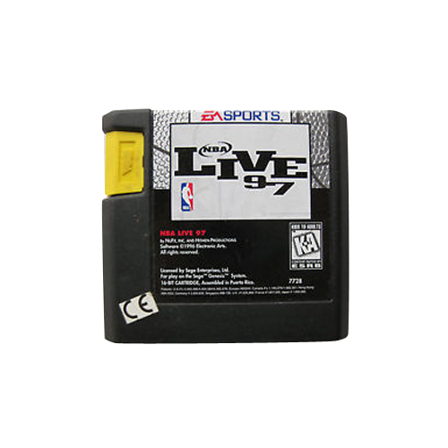 NBA Live 97 Mega Drive (SP)