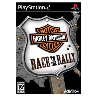 Harly Davidson Motor Cycles PS2 (SP)