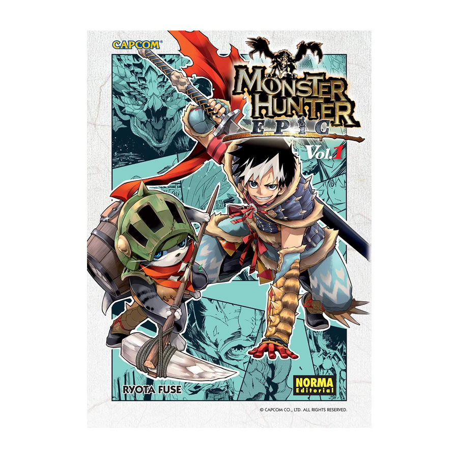 Manga Monster Hunter Epic Norma 01 [PO110671]
