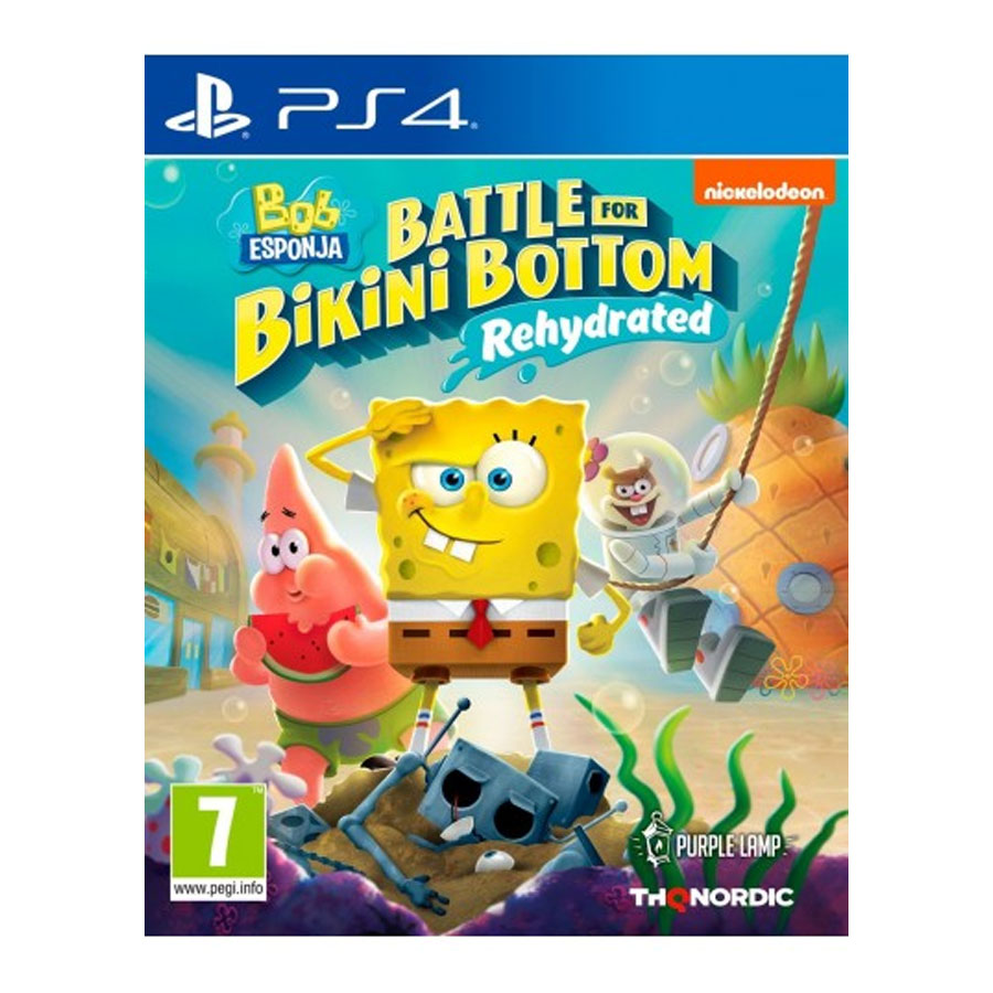 Bob Esponja Battle for Bikini Bottom Rehydrated PS4 (SP)