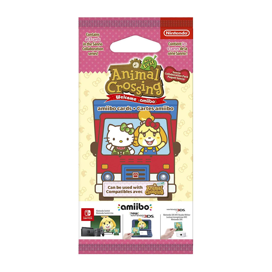 Cartas Amiibo Animal Crossing Sanrio