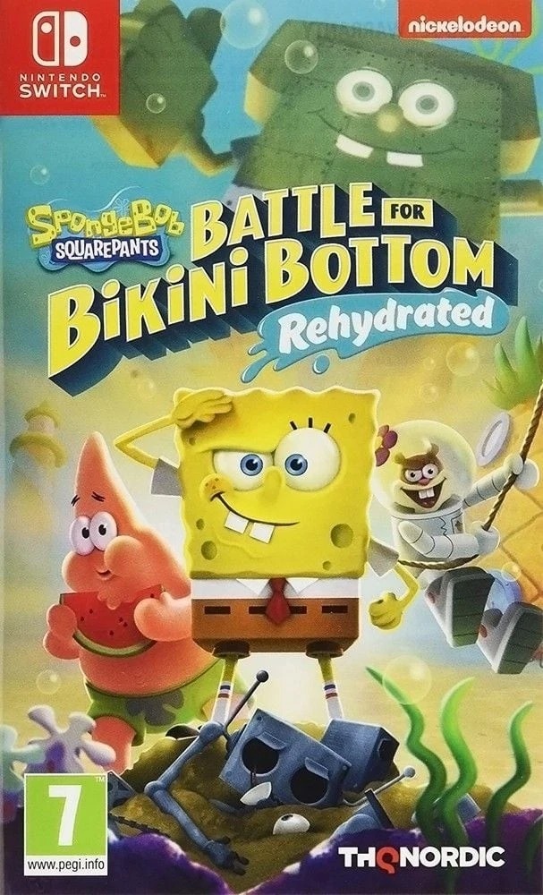 Bob Esponja: Battle for Bikini Bottom - Rehydrated Switch (SP)