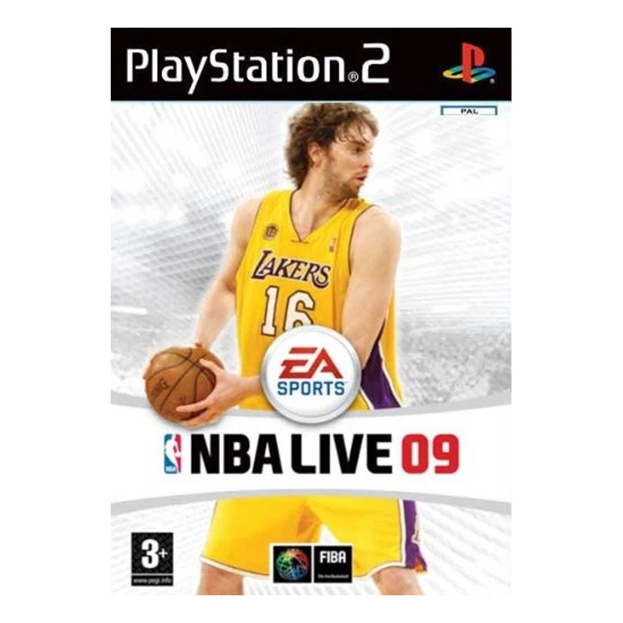 NBA Live 09 PS2 (SP)