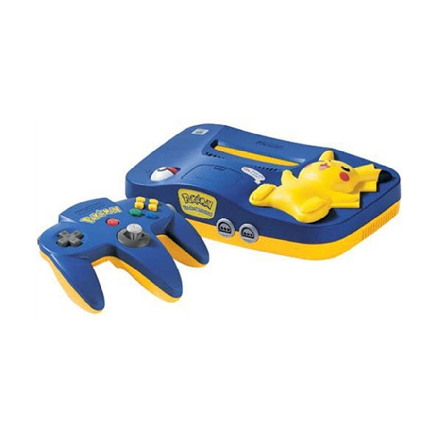 Nintendo 64 Pikachu Edition + Mando Oficial
