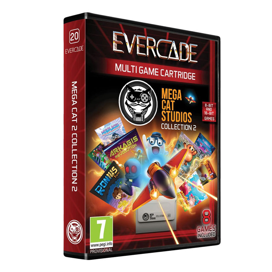 Mega Cat Collection 2 20 Legacy Evercade (SP)