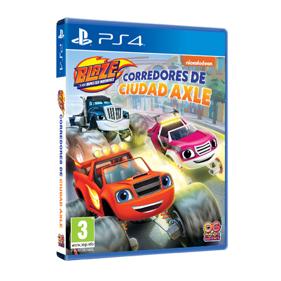 Blaze y los Monster Machines Corredores de Ciudad Axle PS4 (SP)