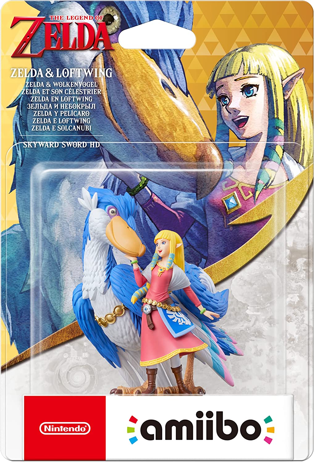 Figura Amiibo Zelda y Pelicaro