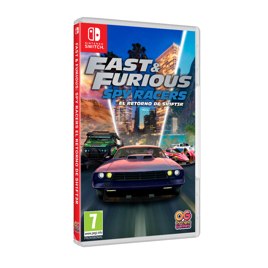 Fast & Furious: Spy Racers El Retorno de SH1FT3R Switch (SP)