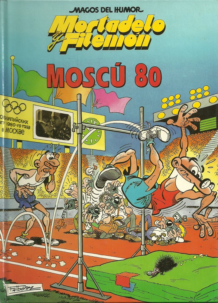 Comic Mortadelo Magos del Humor Moscu 80 Circulo de Lectores