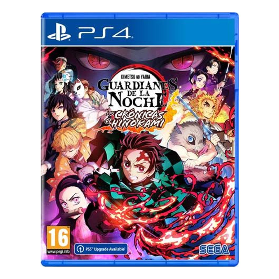 Demon Slayer Guardianes de la Noche Kimetsu No Yaiba Las Cronicas de Hinokami PS4 (SP)