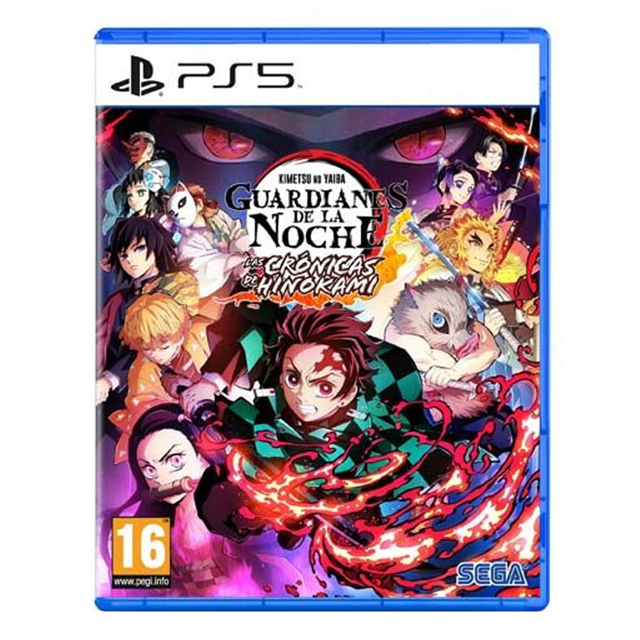 Demon Slayer Guardianes de la Noche Kimetsu No Yaiba Las Cronicas de Hinokami PS5 (SP)