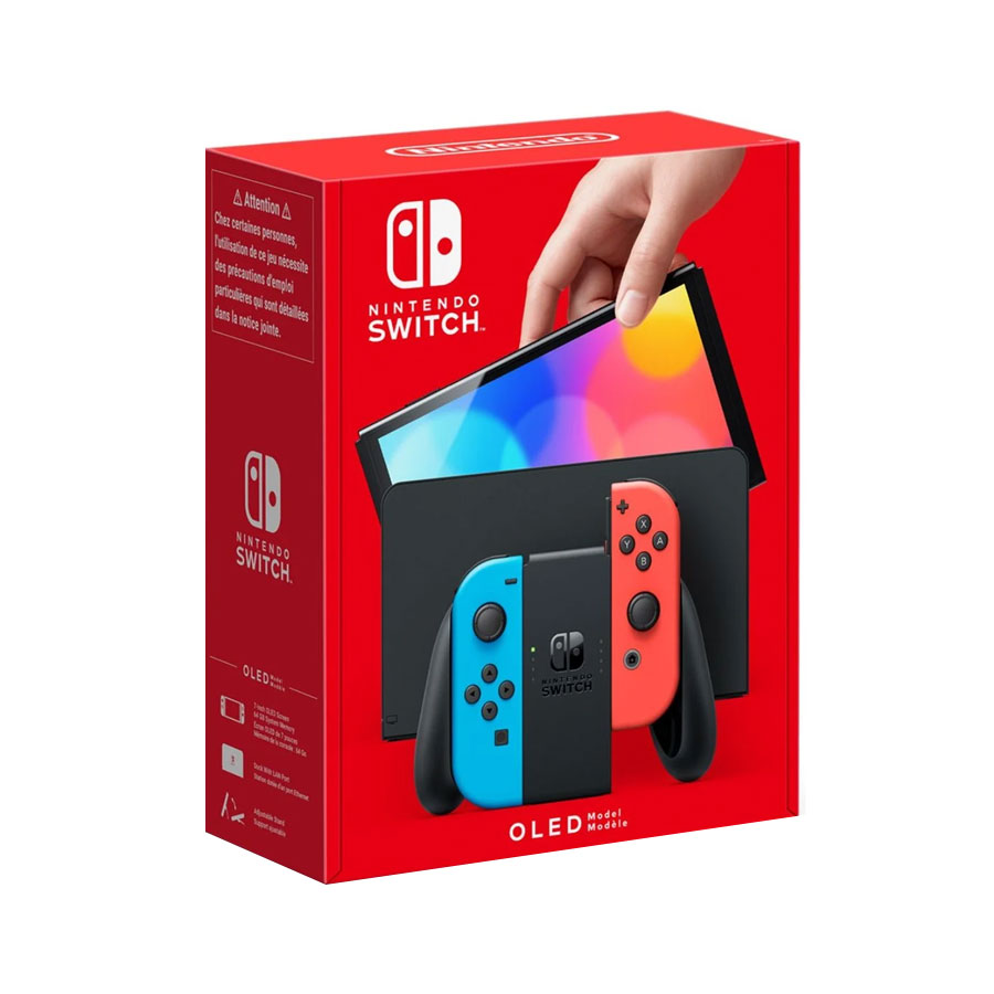 Nintendo Switch Modelo OLED Azul Neon/Rojo Neon