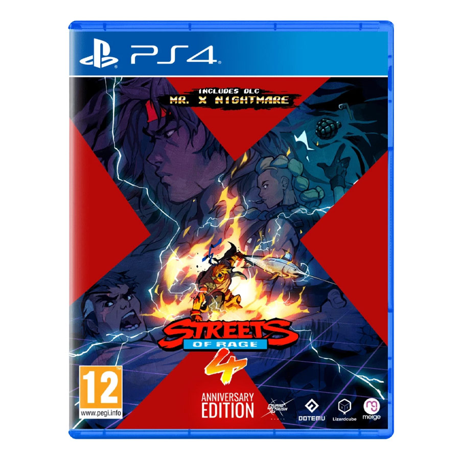 Streets of Rage 4 Anniversary Edition PS4 (SP)