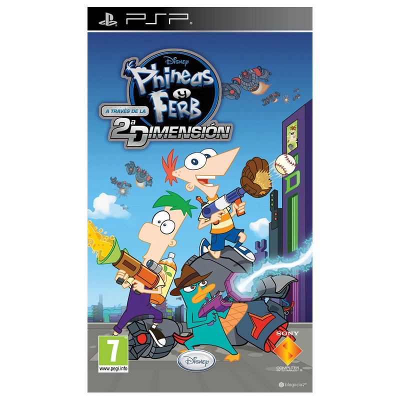 Phineas y Ferb a traves de la 2ª dimension PSP (SP)
