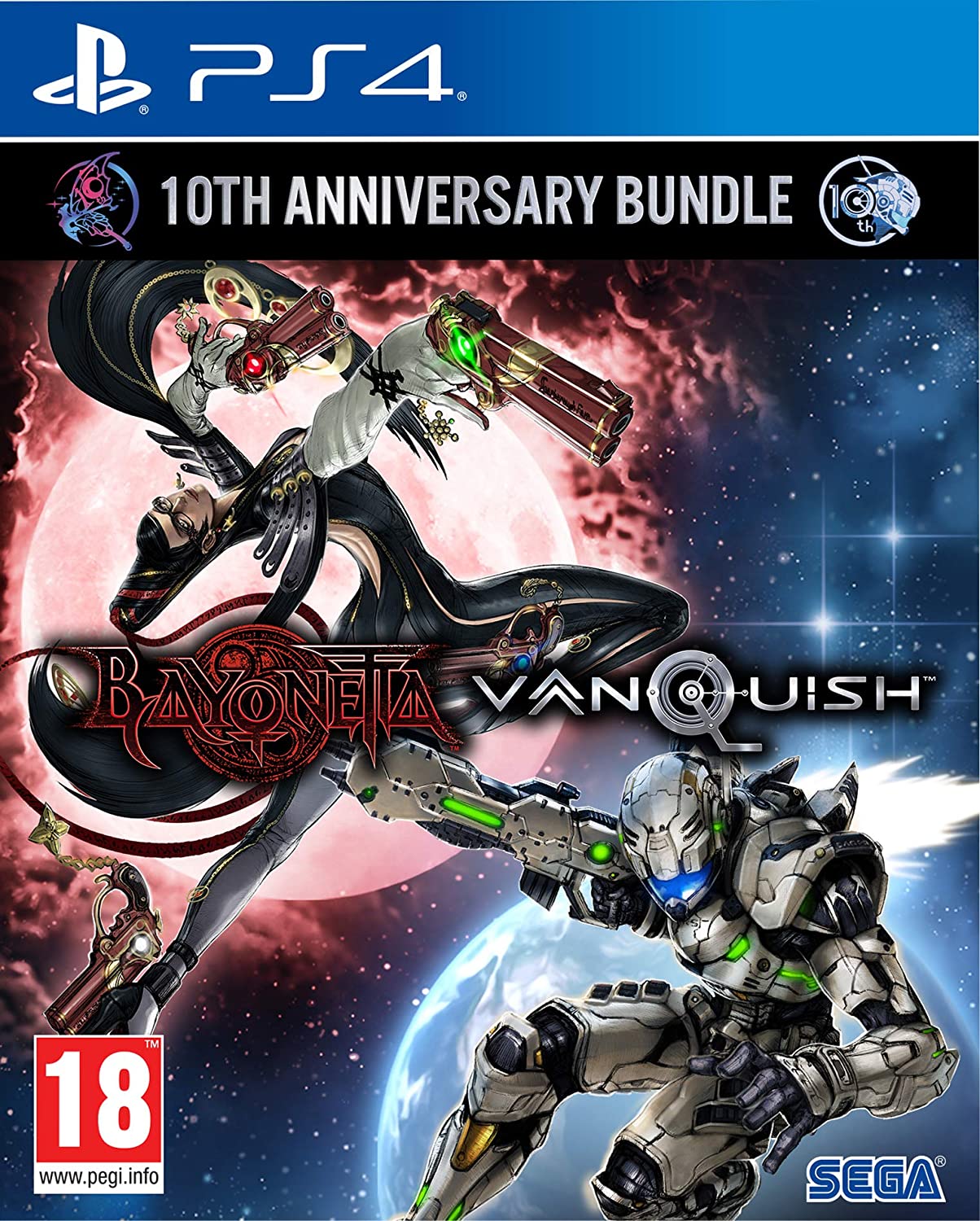 Bayonetta & Vanquish Edicion 10th Anniversary Bundle Standard PS4 (SP)