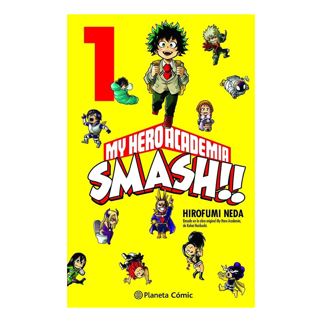 Manga My Hero Academia Smash!! Planeta 01