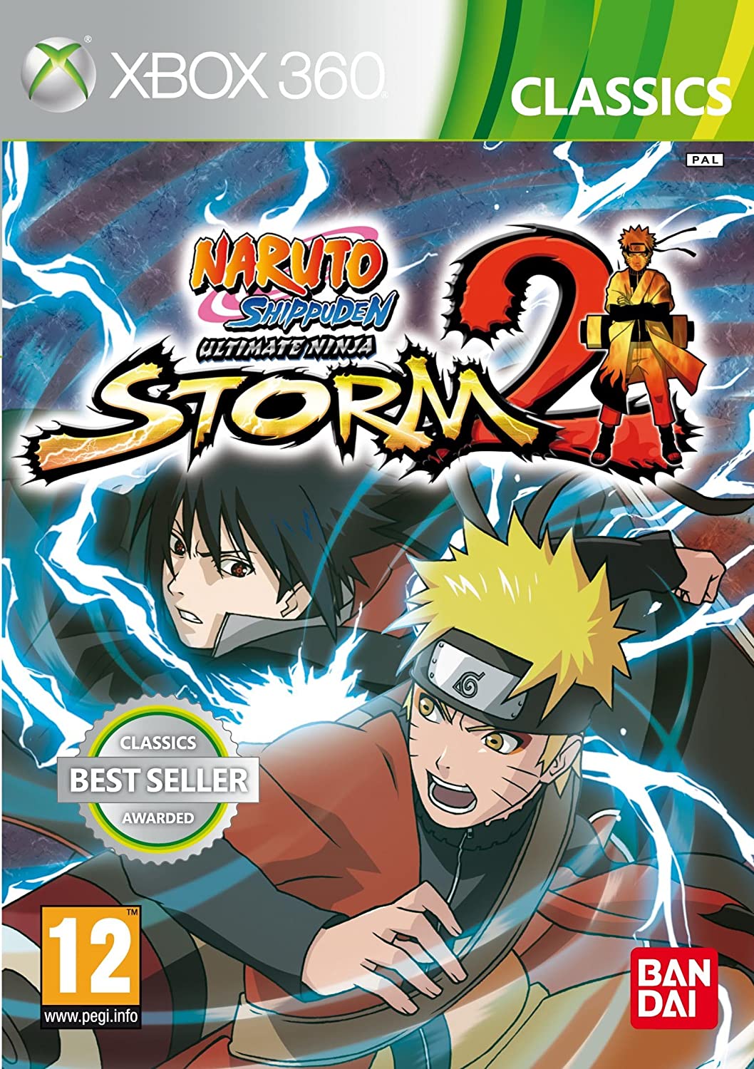 Naruto Shippuden Ultimate Ninja Storm 2 Classics Xbox360 (UK)