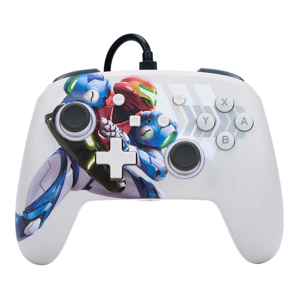 Mando con Cable Mejorado Power A Metroid Dread Switch